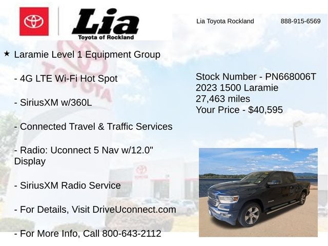 2023 RAM 1500 Laramie