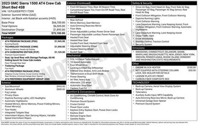 2023 GMC Sierra 1500 AT4
