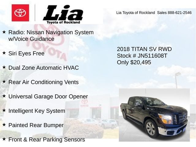 2018 Nissan Titan SV