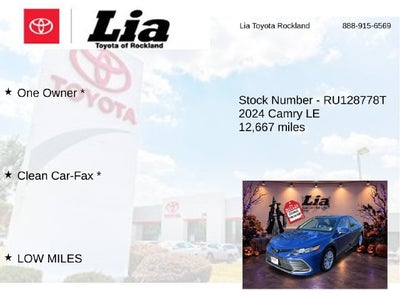 2024 Toyota Camry LE