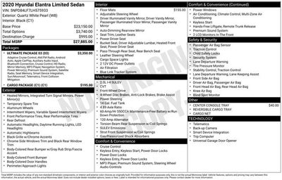 2020 Hyundai Elantra Limited