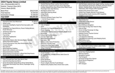 2024 Toyota Venza Limited