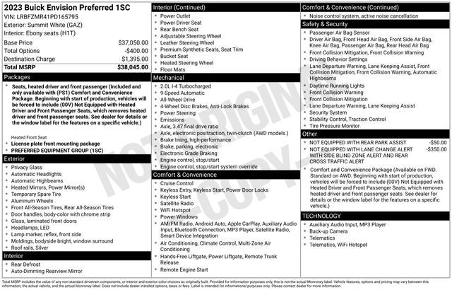 2023 Buick Envision Preferred