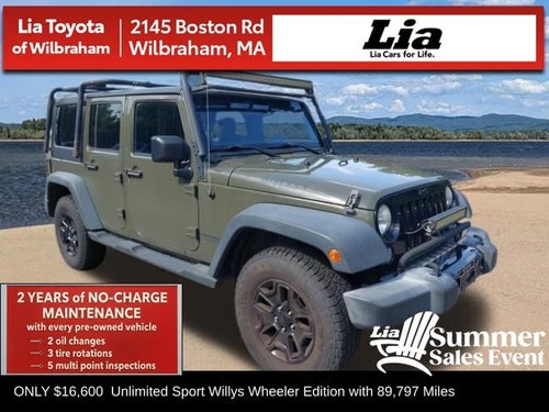2015 Jeep Wrangler Unlimited Sport