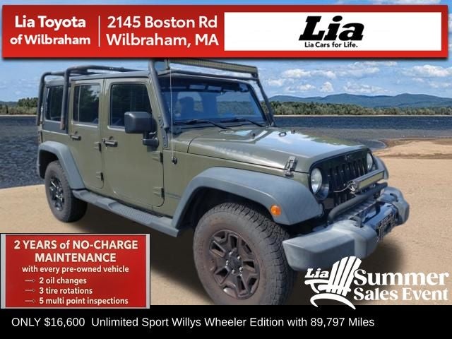 2015 Jeep Wrangler Unlimited Sport