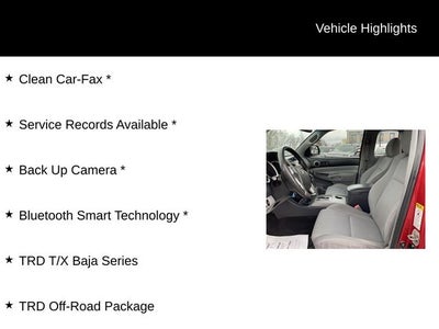 2012 Toyota Tacoma Base V6