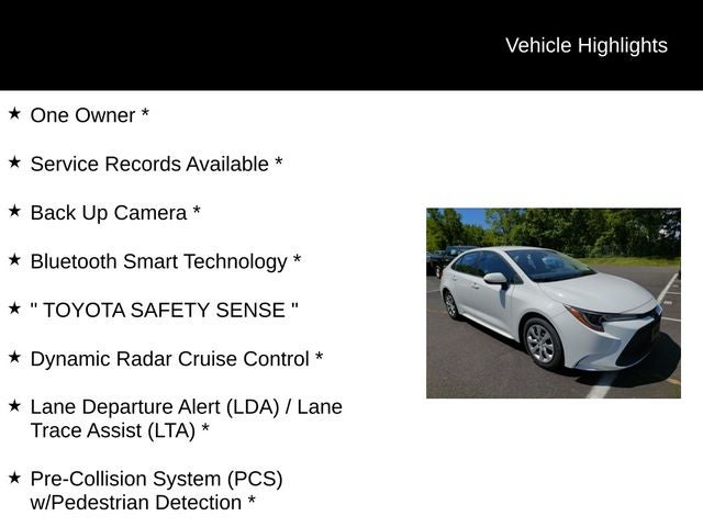 2022 Toyota Corolla LE