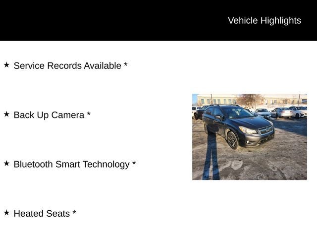 2015 Subaru XV Crosstrek 2.0i Premium