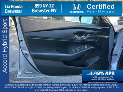 2023 Honda Accord Hybrid Sport