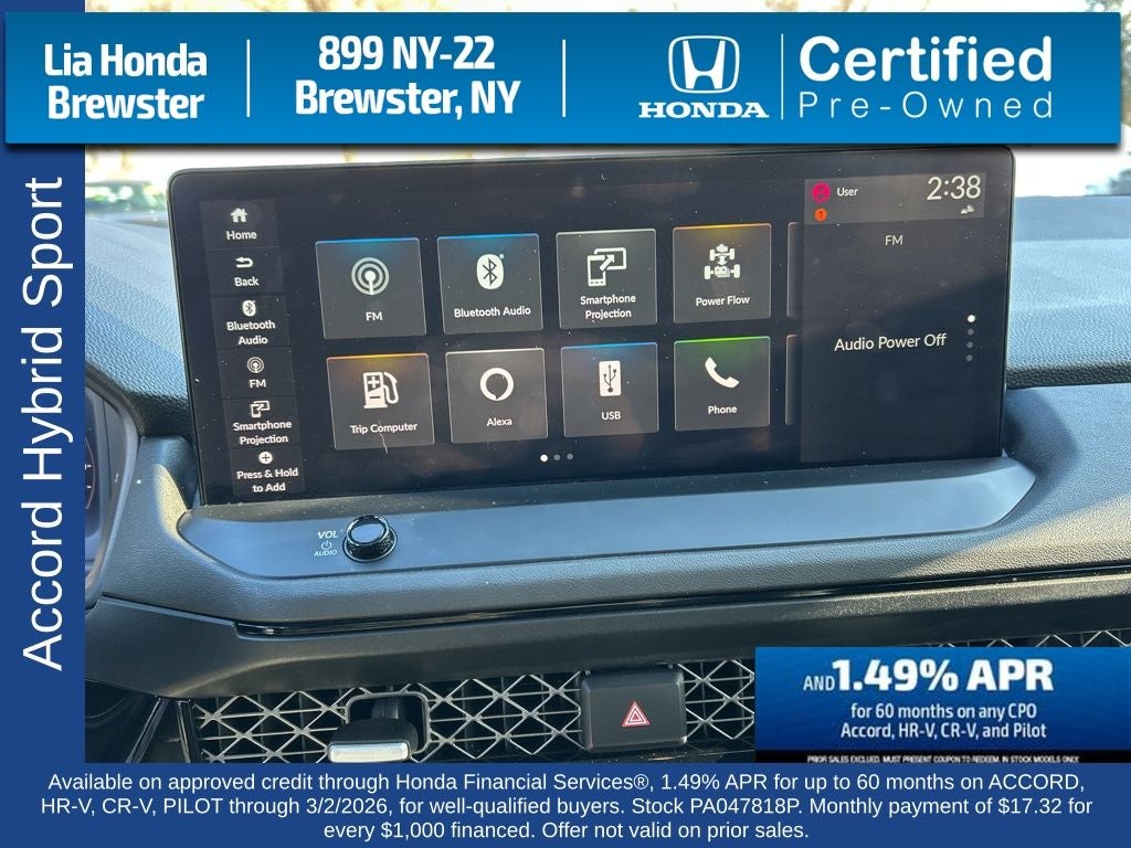 2023 Honda Accord Hybrid Sport