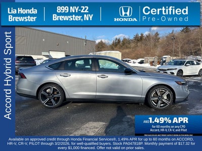2023 Honda Accord Hybrid Sport