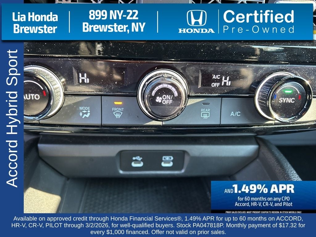 2023 Honda Accord Hybrid Sport