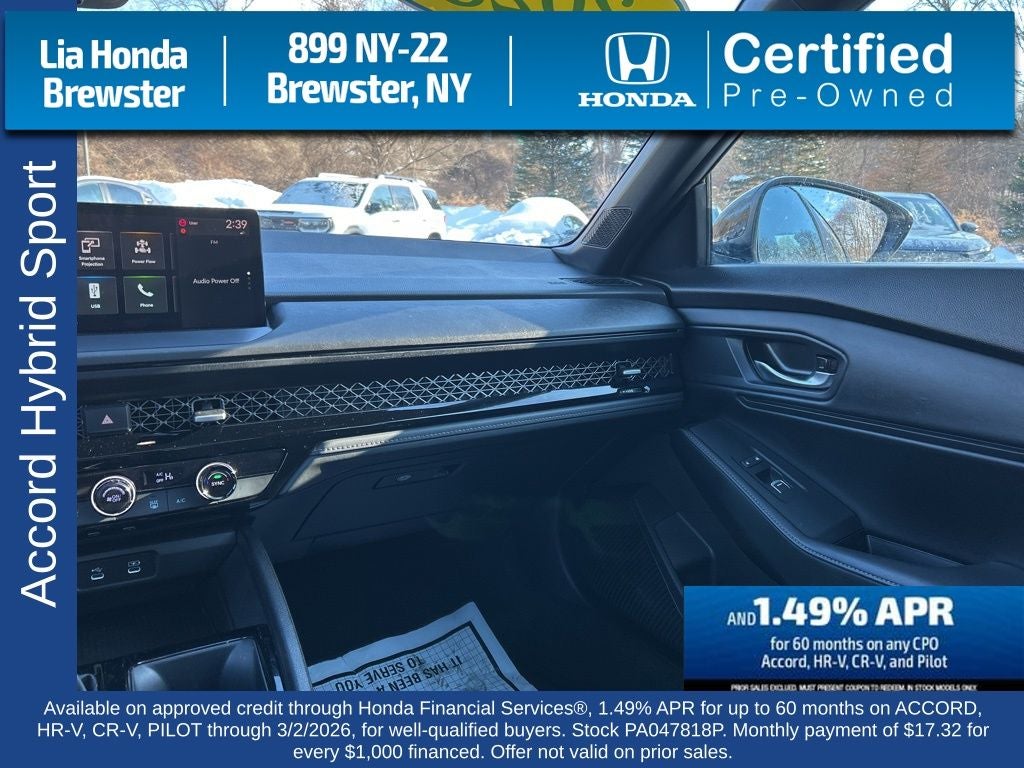 2023 Honda Accord Hybrid Sport