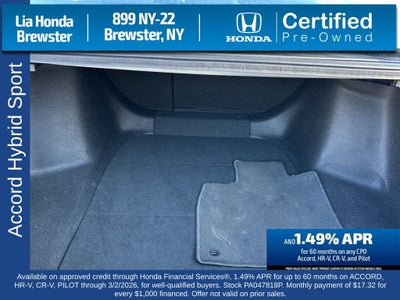 2023 Honda Accord Hybrid Sport