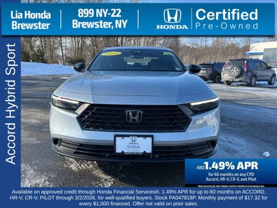 2023 Honda Accord Hybrid Sport
