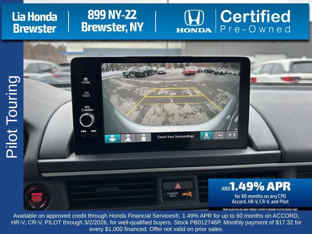 2023 Honda Pilot Touring 8 Passenger