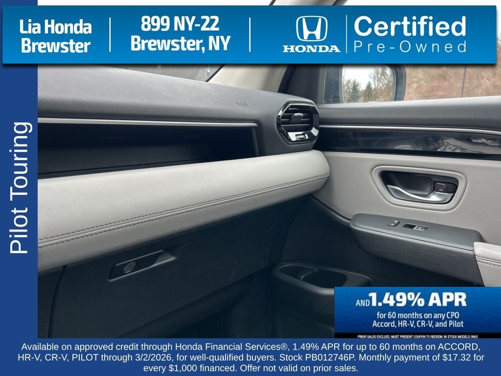 2023 Honda Pilot Touring 8 Passenger