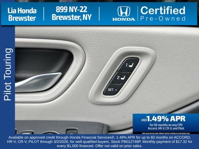 2023 Honda Pilot Touring 8 Passenger