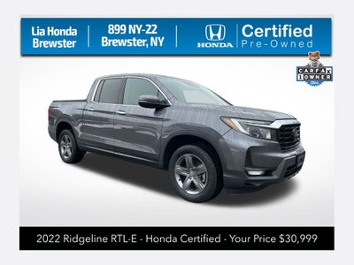 2022 Honda Ridgeline RTL-E