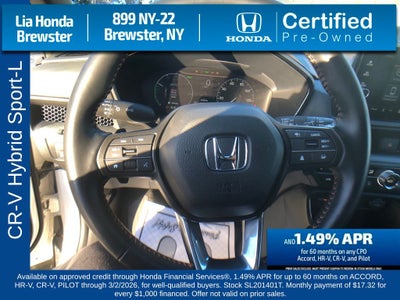 2025 Honda CR-V Hybrid Sport-L