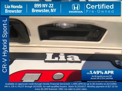 2025 Honda CR-V Hybrid Sport-L