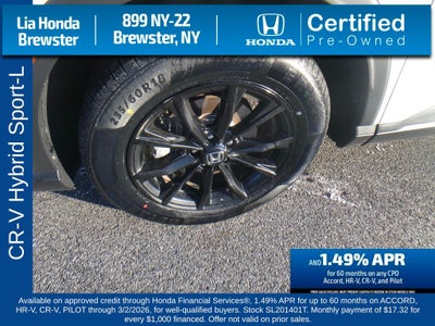 2025 Honda CR-V Hybrid Sport-L