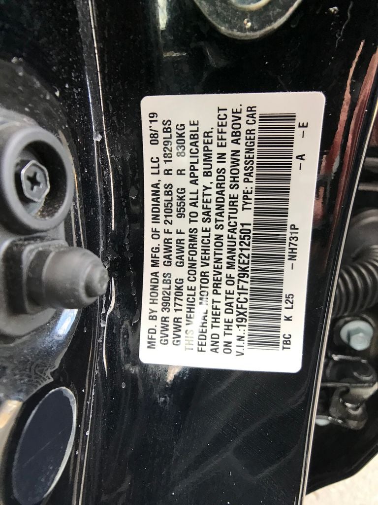 2019 Honda Civic EX-L