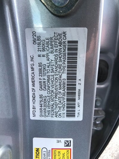 2020 Honda Accord Sport