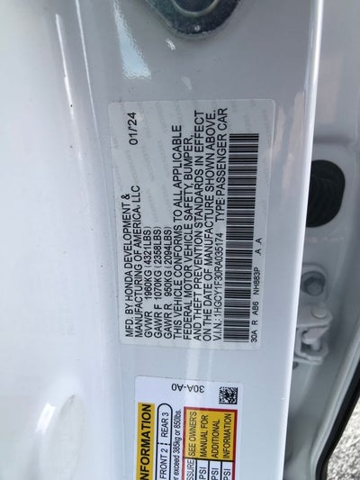 2024 Honda Accord EX