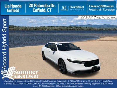 2023 Honda Accord Hybrid Sport