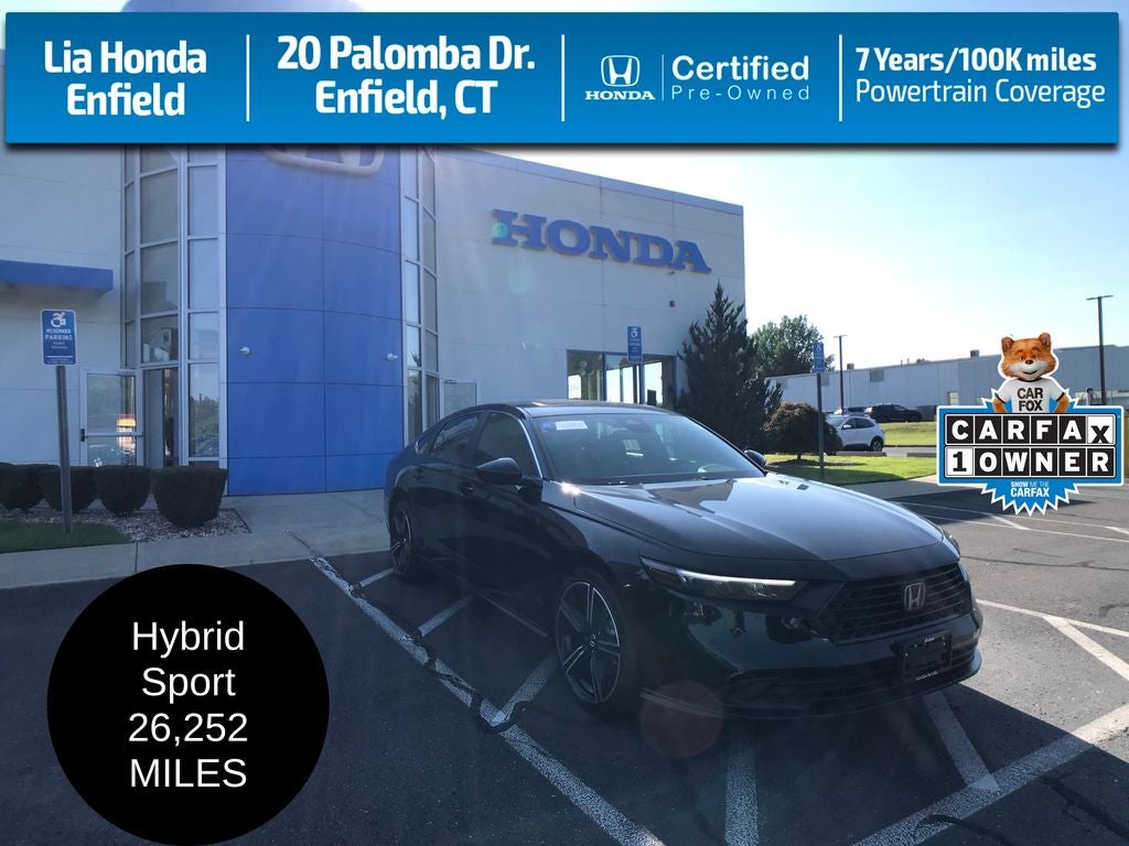 2025 Honda Accord Hybrid Sport