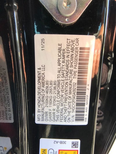 2025 Honda Accord Hybrid Sport