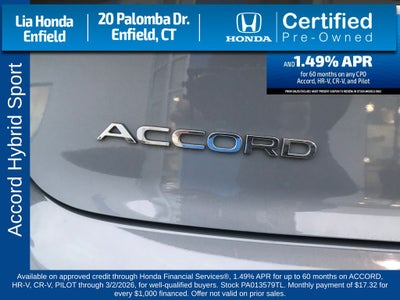 2023 Honda Accord Hybrid Sport