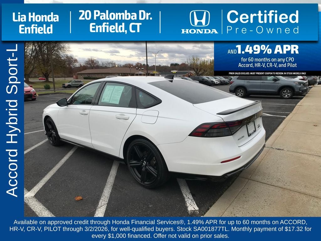 2025 Honda Accord Hybrid Sport-L