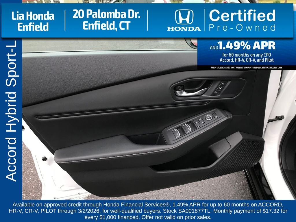 2025 Honda Accord Hybrid Sport-L