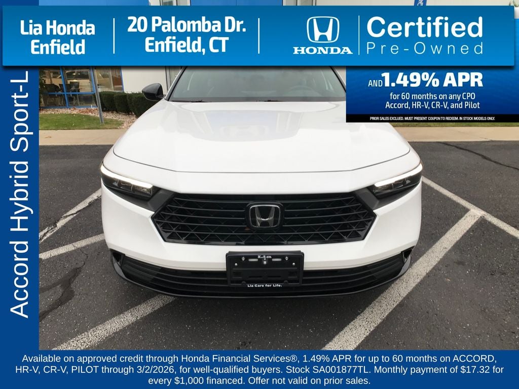 2025 Honda Accord Hybrid Sport-L