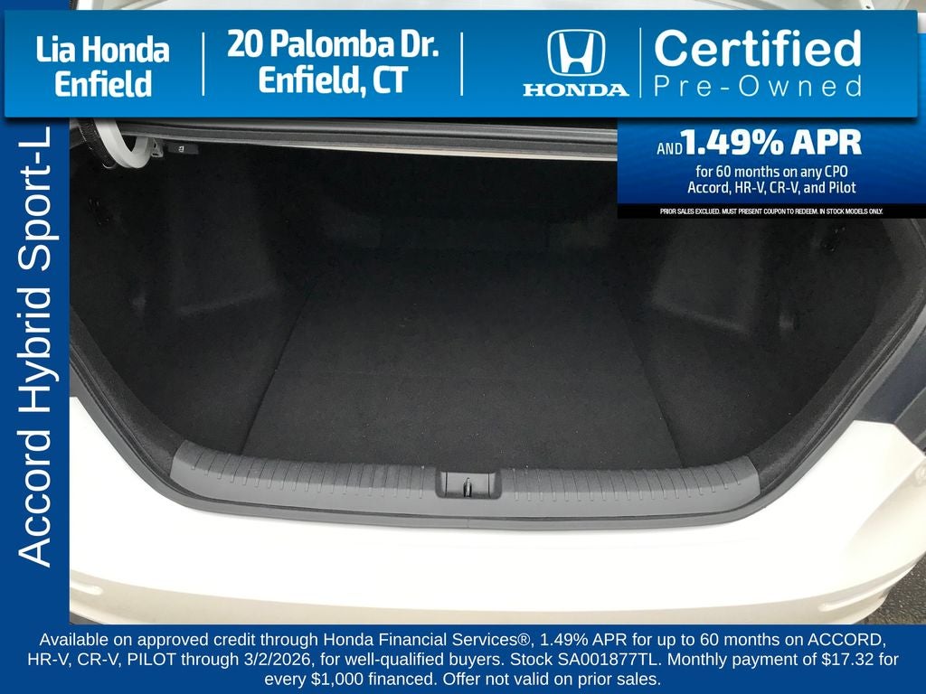 2025 Honda Accord Hybrid Sport-L