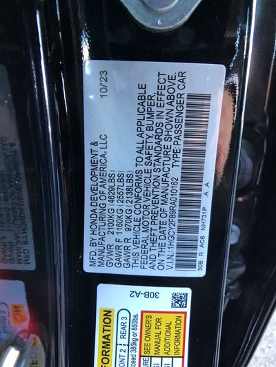 2024 Honda Accord Hybrid Touring