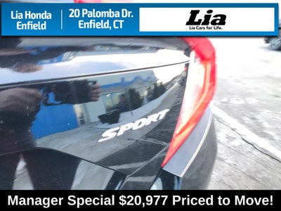 2019 Honda Civic Sport
