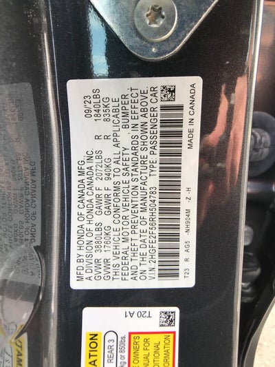 2024 Honda Civic Sport