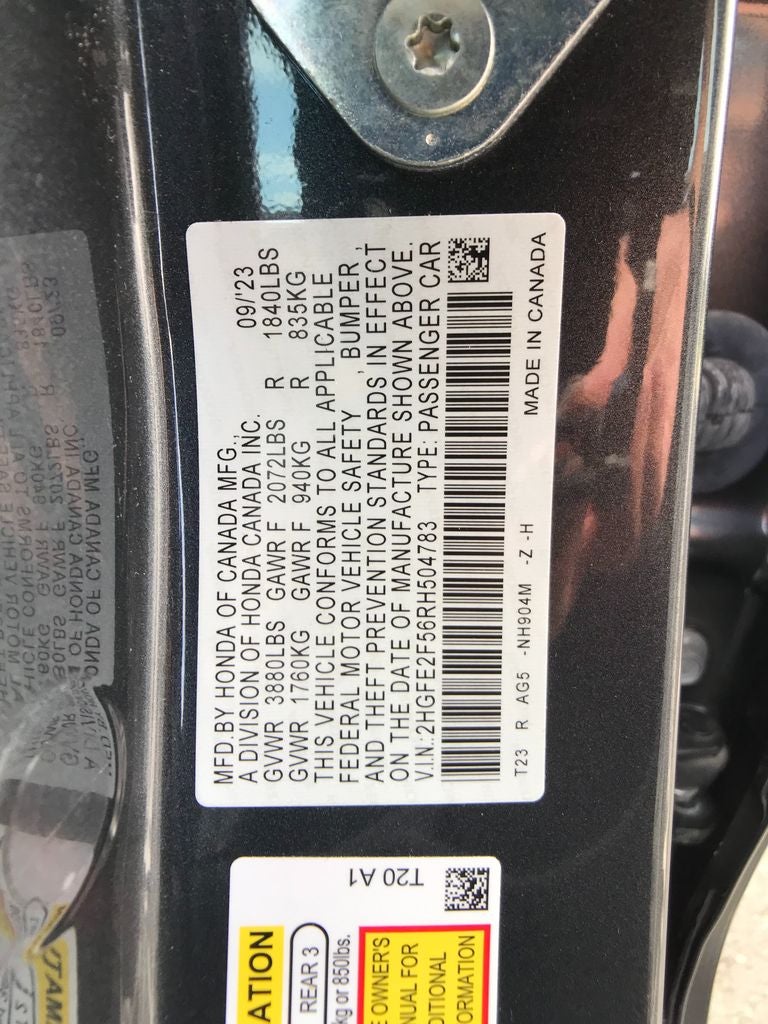 2024 Honda Civic Sport