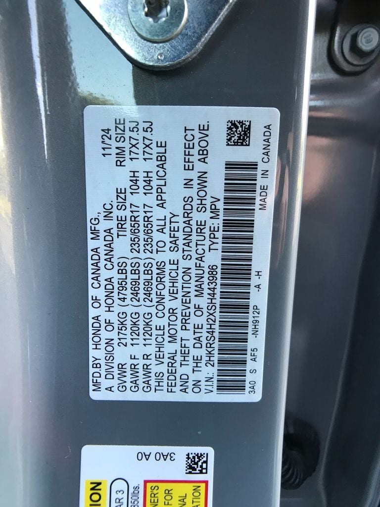 2025 Honda CR-V LX