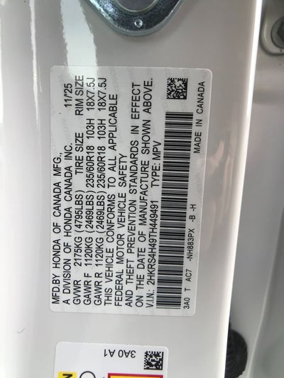 2026 Honda CR-V EX