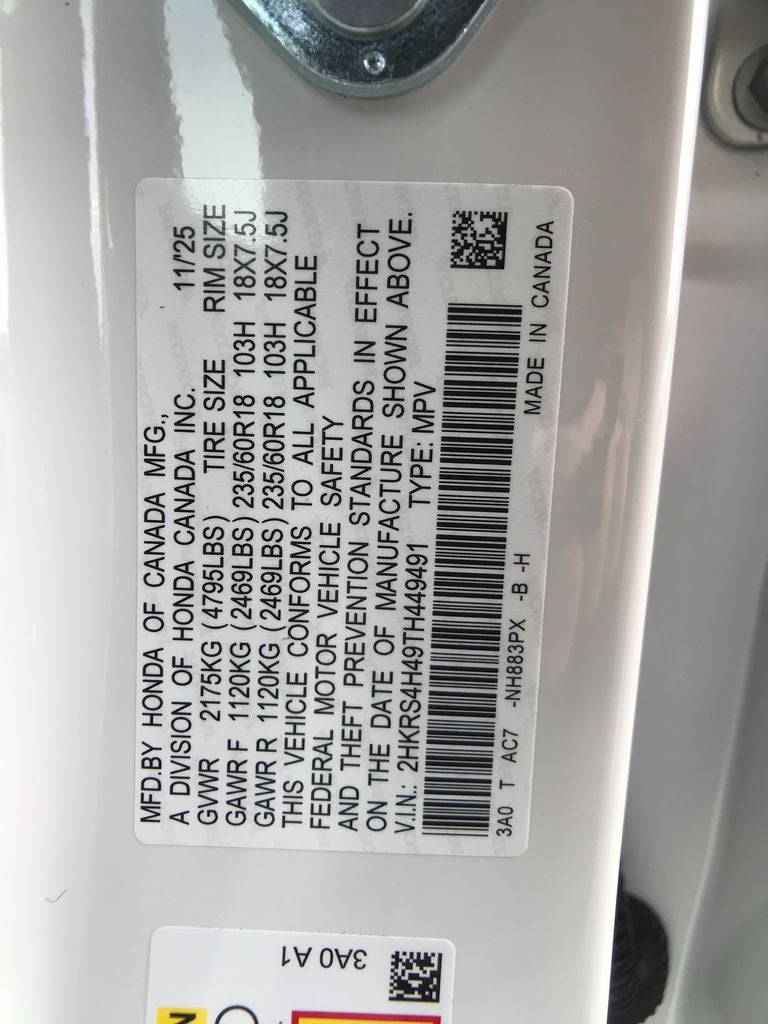 2026 Honda CR-V EX