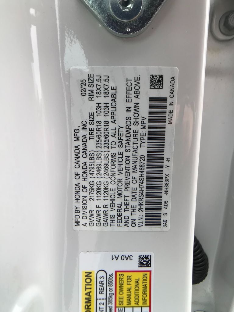 2025 Honda CR-V EX-L