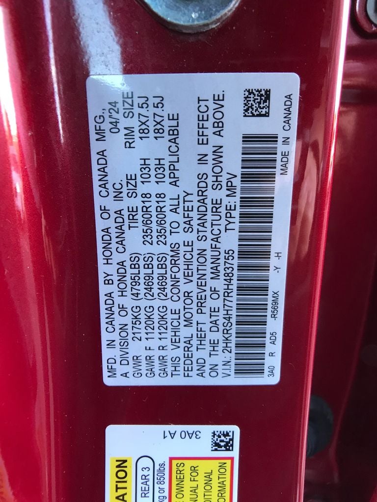2024 Honda CR-V EX-L