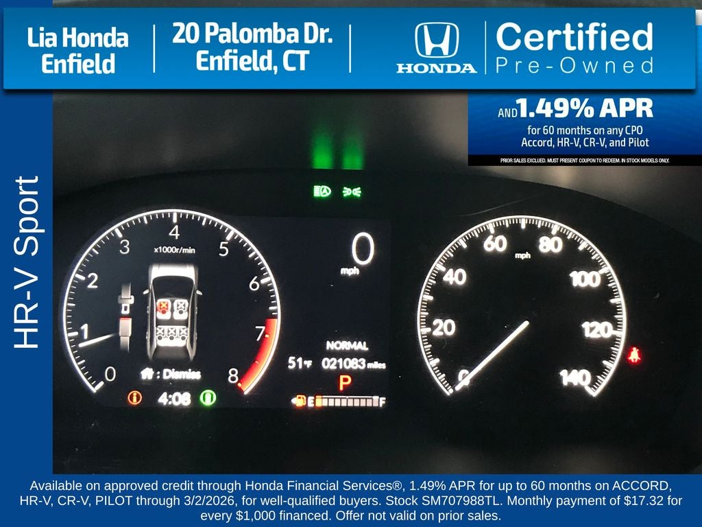 2025 Honda HR-V Sport