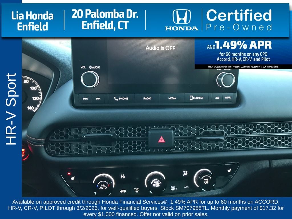 2025 Honda HR-V Sport