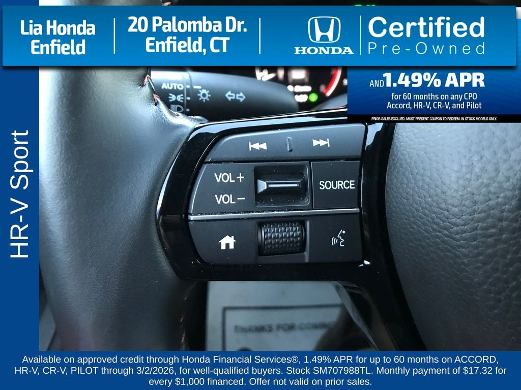 2025 Honda HR-V Sport