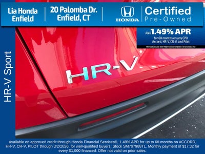 2025 Honda HR-V Sport